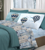 completo-letto-lenzuola-volare-arancio-azzurro-beige