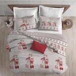 copripiumino-in-flanella-renne-rosso-beige