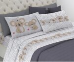 completo-letto-koala-grigio-beige-rosa