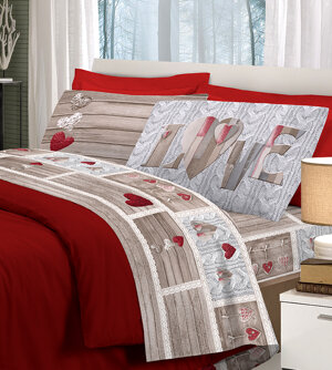 completo-letto-lenzuola-shabby-love-rosso-beige