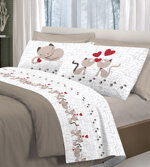 completo-letto-lenzuola-gattini-beige-grigio-rosa