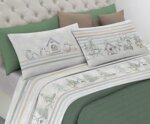 completo-letto-lenzuola-gufi-grigio-rosso-verde