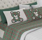 completo-letto-tartan-orsetti-verde-rosso-beige-grigio