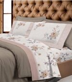 completo-letto-flanella-6808-supereuropa-rosa-grigio-beige