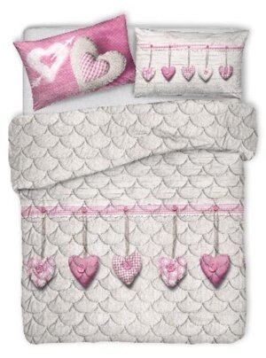 trapunta-copriletto-invernale-in-cotone-cuori-appesi-rosso-beige
