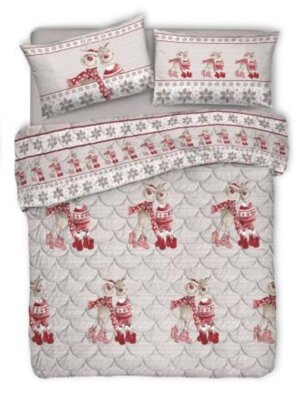 trapunta-copriletto-invernale-in-cotone-renna-blu-beige-rosso
