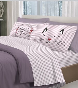 completo-letto-miao-verde-grigio-beige-rosa