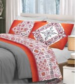 completo-letto-lenzuola-maiolica-blu-rosso