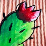 cactus-con-sfondo-a-righe