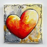 cuore-sfondo-grigiogiallo