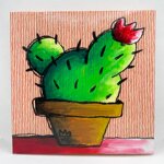 cactus-con-sfondo-a-righe