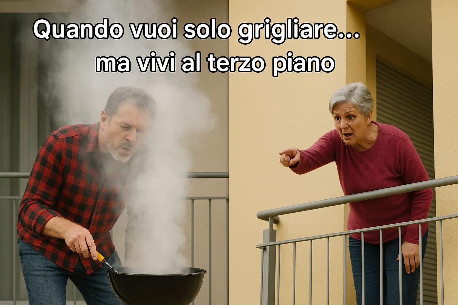 GRIGLIARE SUL BALCONE SENZA CREARE GUERRE IN CONDOMINIO? Il bbq dei tuoi desideri esiste !