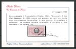 1923-catalogo-sassone-n-151156-buona-centratura-certificato
