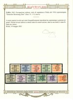 zara-1943-tl-catalogo-sassone-n-tx-111-certificato-oro