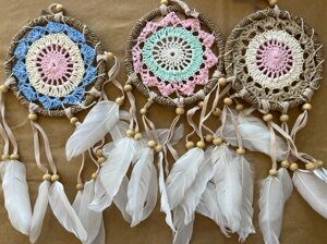 acchiappasogni-con-piume-in-cotone