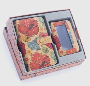 set-regalo-borsellino-in-sughero-portatessere