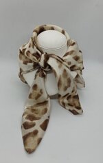 foulard-leopardato-marrone