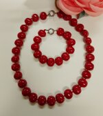collana-e-bracciale-perle-rosse