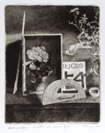 piero-cesaroni-cassetta-con-vaso-di-fiori