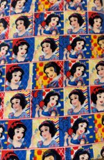 stoffa-biancaneve-fondo-blu-e-giallo