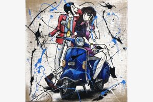 lupin-e-fujiko-in-vespa-quadrato