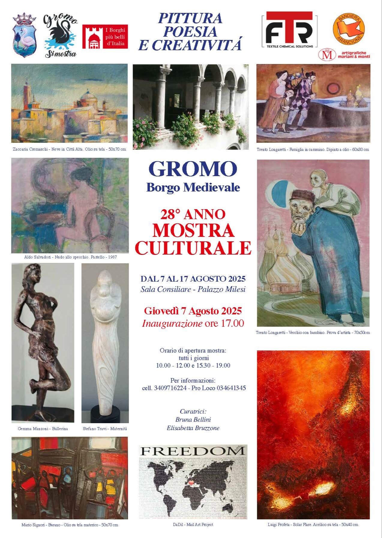 Prossime mostre e appuntamenti