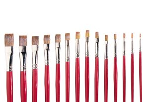 divolo-pennelli-pelo-di-bue-piatto-serie-3004f-manico-lungo