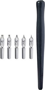 daler-rowney-simply-dip-pen-set-set-per-calligrafia-pennino-con-5-punte