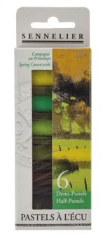 sennelier-pastell-a-lecu-set-6-pastelli-secchi-toni-campagna-in-primavera