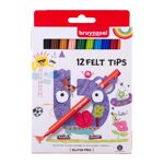 bruynzeel-12-felt-tips-pennarelli-a-punta-sottile