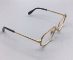 metzler-eyeglasses-frame-gold-laminated-vintage-occhiale-brillen