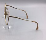 metzler-germany-7175-occhiale-vintage-brillen-lunettes-frame-gold-laminated