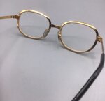metzler-eyeglasses-frame-gold-laminated-vintage-occhiale-brillen