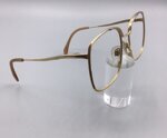 metzler-germany-7175-occhiale-vintage-brillen-lunettes-frame-gold-laminated