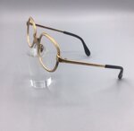 metzler-eyeglasses-frame-gold-laminated-vintage-occhiale-brillen