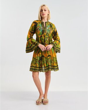 abito-caftano-tropical-orange