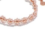 bracciale-fiori-cristalli-rose-gold