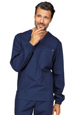 045902-casacca-collo-a-v-manica-lunga-blu