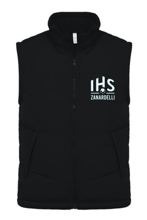 giubbotto-smanicato-unisex-nero-con-personalizzazione-logo-ricamato-ihs-art-k6118