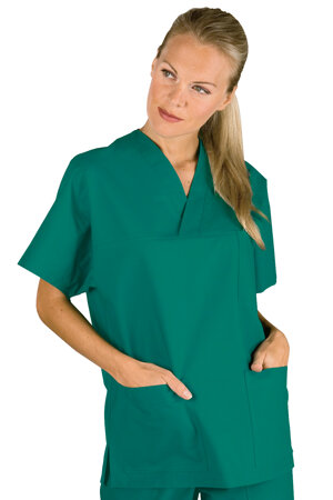 045200-casacca-collo-a-v-verde-chirurgico