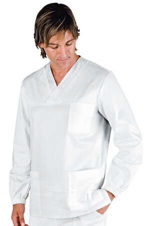 045900-casacca-collo-a-v-manica-lunga-bianco