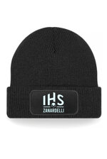 berretto-unisex-nero-con-patch-personalizzazione-logo-ricamato-ihs-art-b440