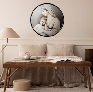 quadro-tondo-abbraccio