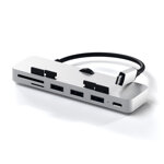 hub-pro-type-c-clamp-imacimacpro-multiport-3usb-usbc-sd-silver
