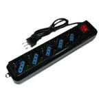 presa-multipla-link-5-schuko-con-interruttore-cavo-15mt-nera