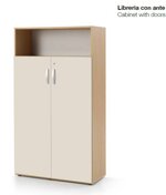libreria-con-ante-in-nobilitato-fag-gio-100x45x180