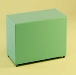 pouf-rettangolare-similpelle-verde-imbottito-80x40x46