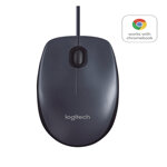 mouse-b100-log-oem-usb-bk-nero-con-scrolling