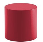 pouf-tondo-su-ruote-similpelle-ross-o-imbottito-diam-40-h46