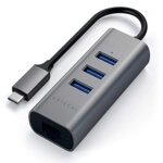 hub-dock-type-c-to-usb-30ethspac-e-gray-3p-usb-30-1-ethernet